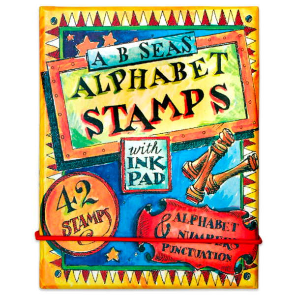 Authentic Models - A-B-Seas Alphabet Stamp Set - Image 4