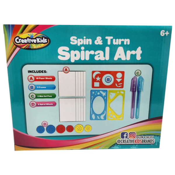 Creative Kids - Spin and Turn Spiral Art - Image 2