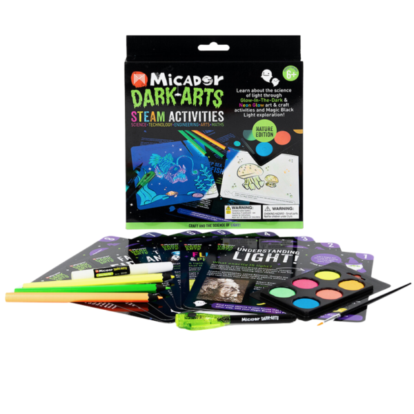 Micador Dark Arts - Glow STEAM Activities - Nature