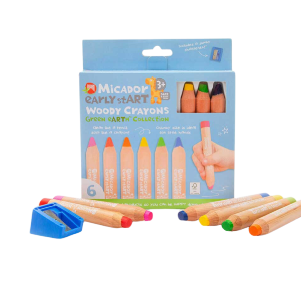 Micador - Early stART - Woody Crayons