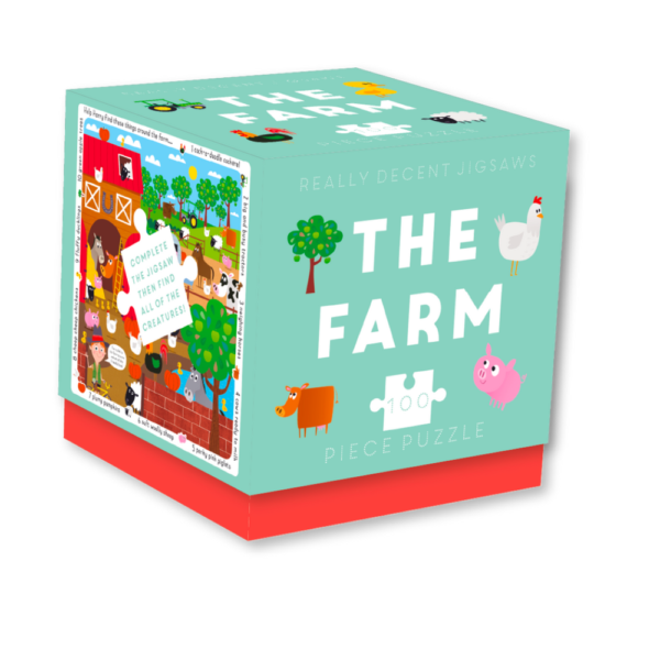 Really Decent Jigsaws - Jigsaw Cube - The Farm