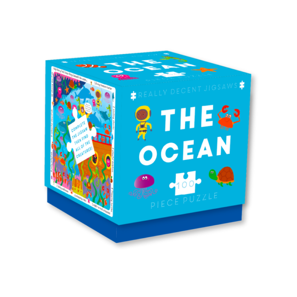 Really Decent Jigsaws - Jigsaw Cube - The Ocean