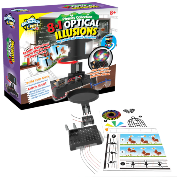 Science Lab - 8 in 1 Optical Illusions Kit - Image 3