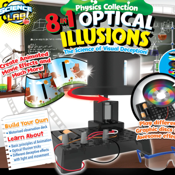 Science Lab - 8 in 1 Optical Illusions Kit - Image 4