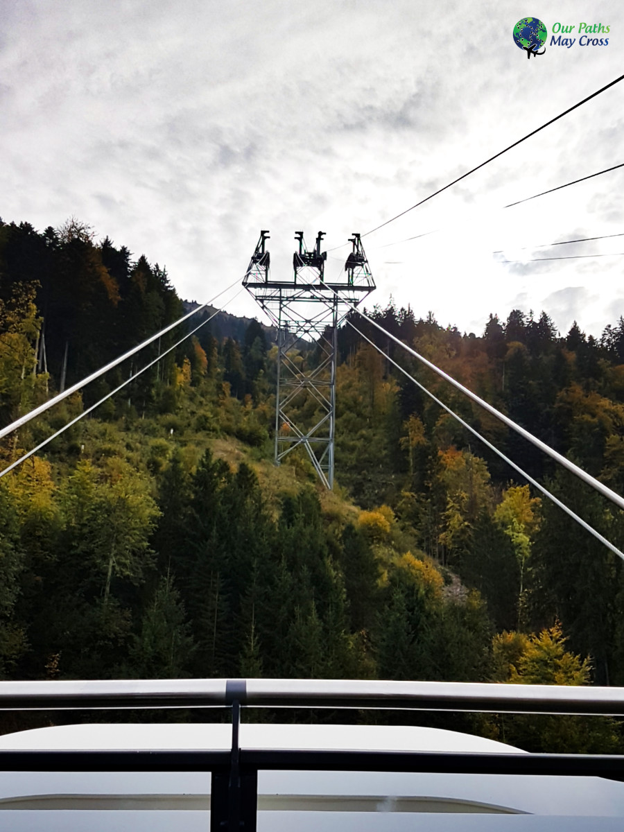 Stanserhorn View from the open air cable car