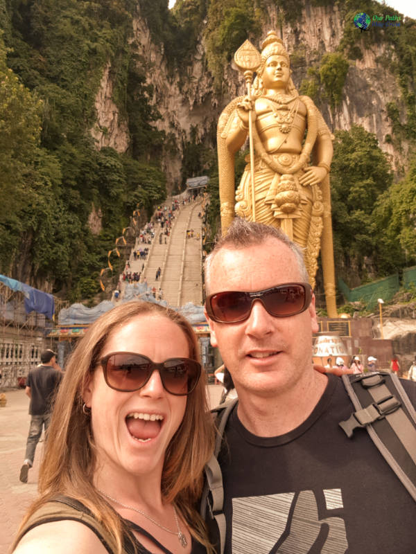 Kel and Neil Batu Caves