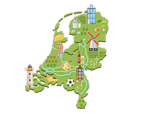 Netherlands Map Netherlands Map
