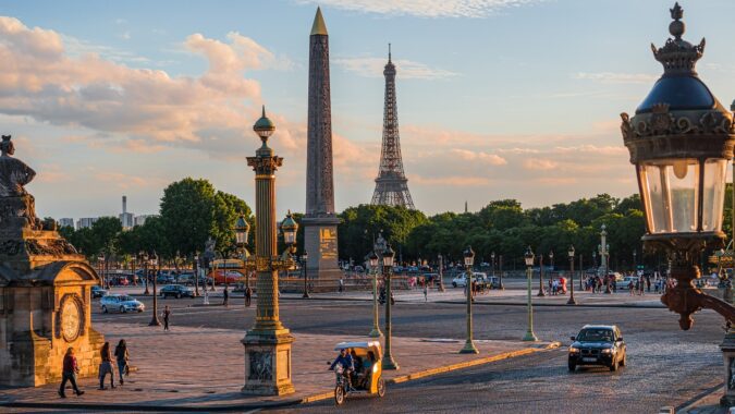 Obelisk of Luxor on the Place de la Concorde