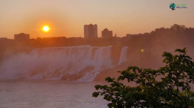Sun Rise over Niagara Falls