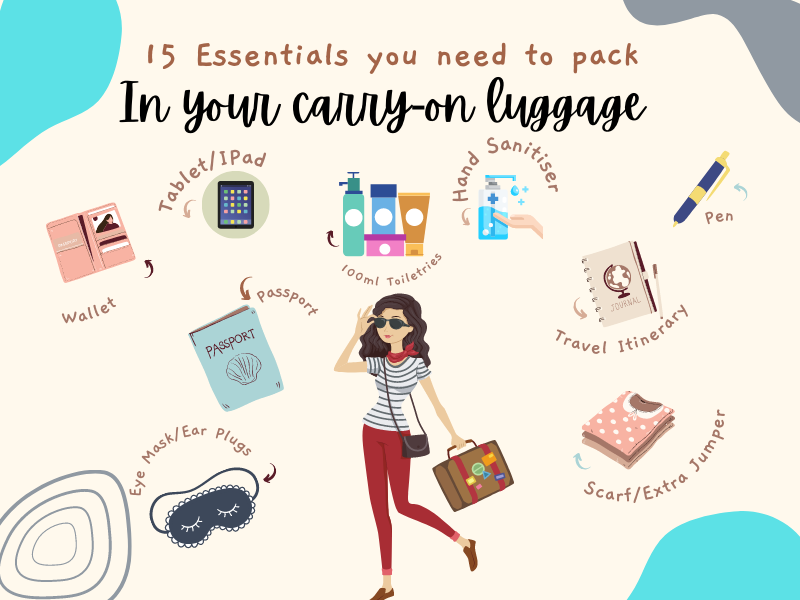 What to pack in your carry-on luggage