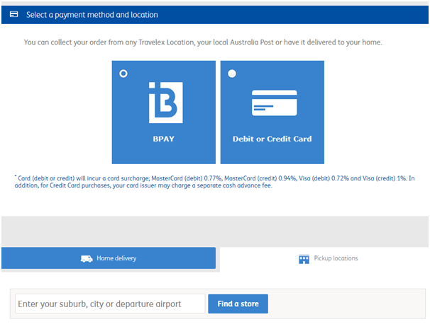 Travelling with your money - Payment options